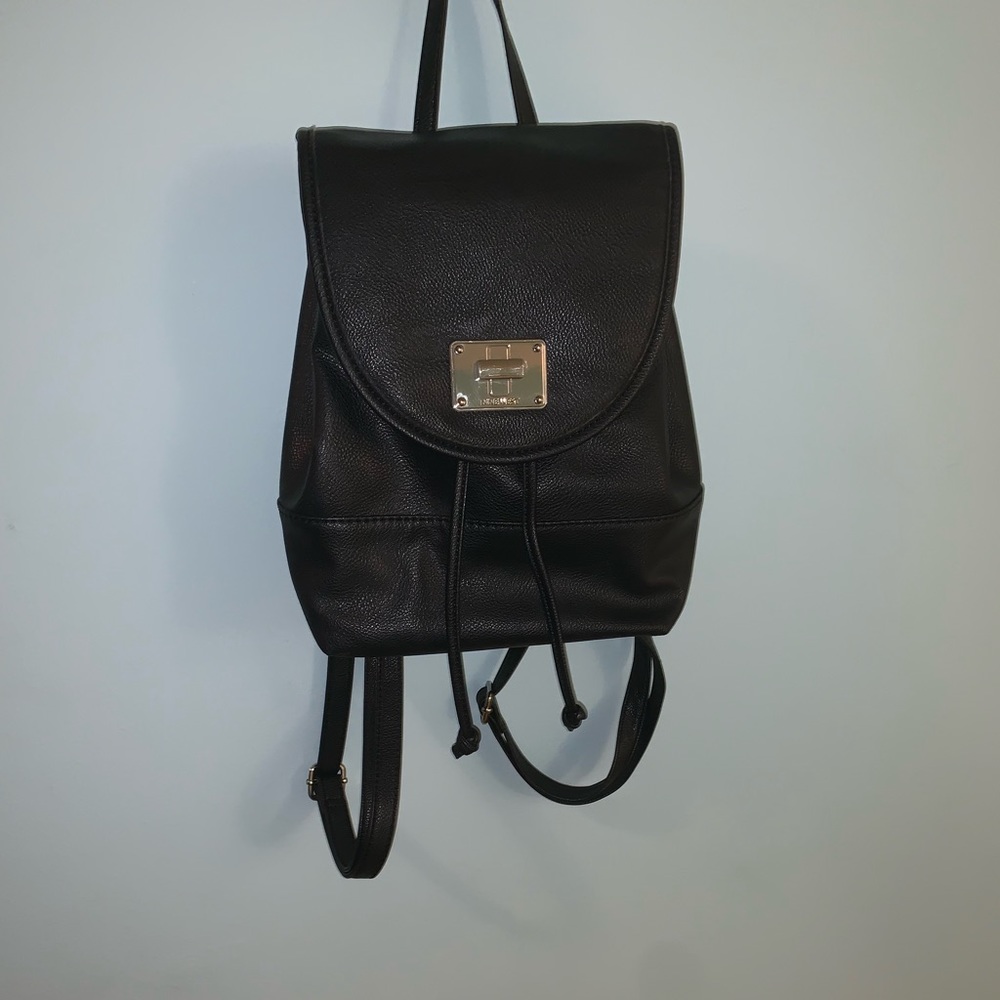 Nine West small black backpack
